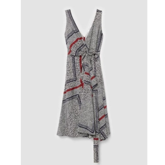 10 Crosby Derek Lam Dresses & Skirts - NWT Derek Lam 10 Crosby Silk Midi Wrap Dress 6